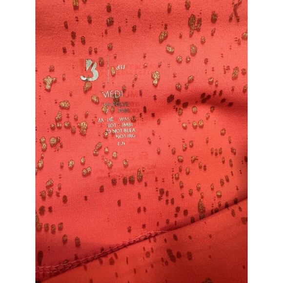 BuffBunny Collection Solid Color Leggings Orange High Elasticity Yoga Suit Set L - Picture 12 of 13